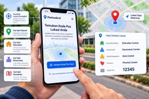 Cara Mencari Kode Pos Berdasarkan Lokasi Saat Ini