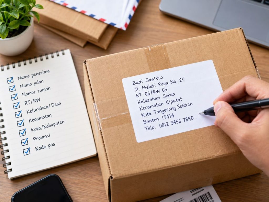 Cara Menulis Alamat yang Benar untuk Paket dan Dokumen